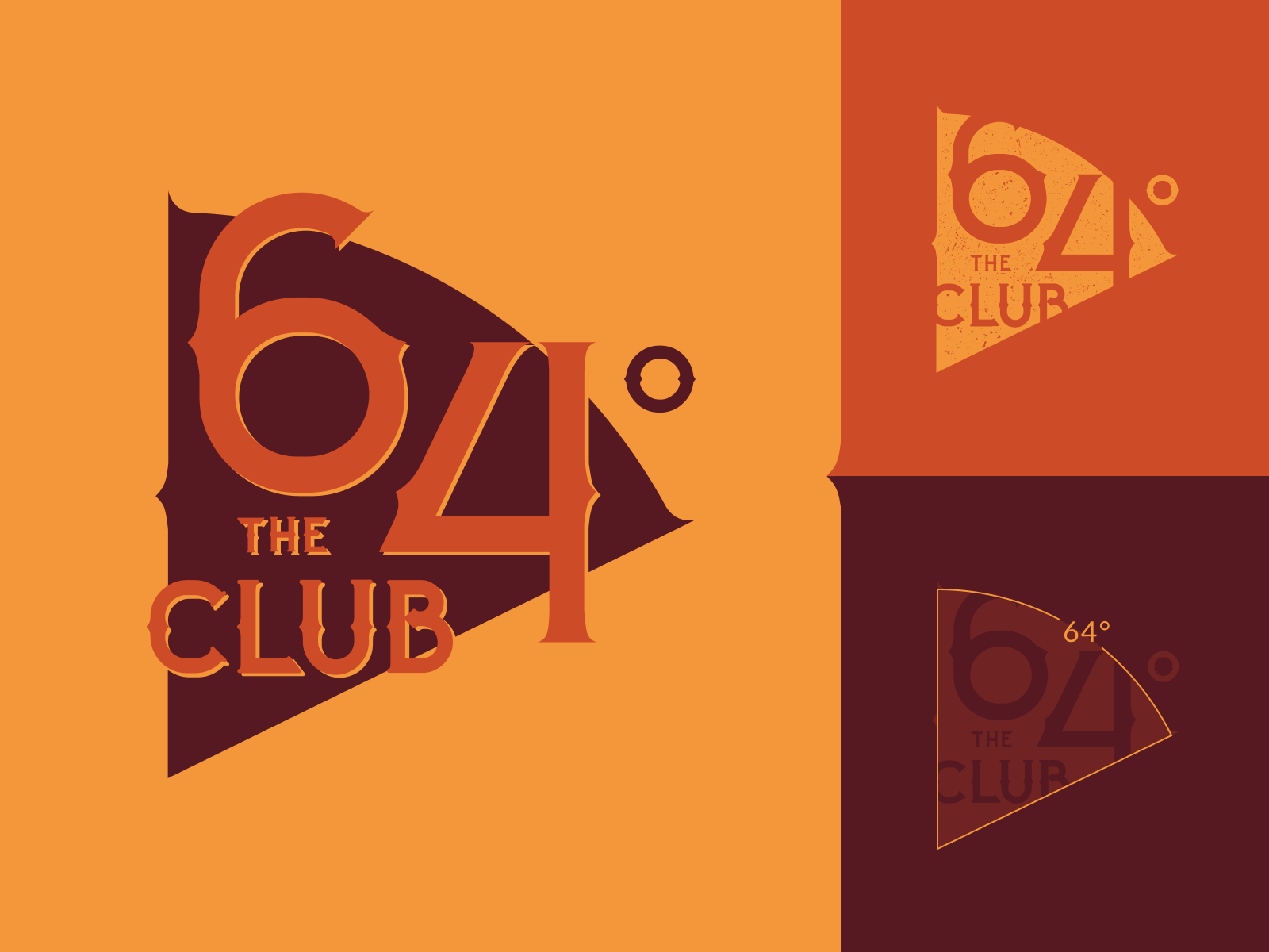 The 64 Club Logo Design