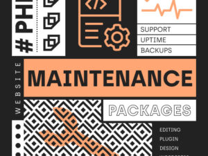 Website maintenance packages: Basic